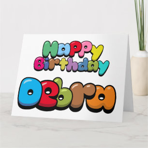 Happy Birthday Debra Karte