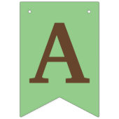 Happy Birthday Deer Party Bunting Flags Wimpelkette (Dritte Fahne)