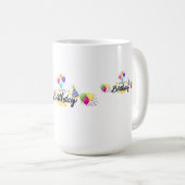 Happy Birthday Design Article-02 Kaffeetasse (VorderseiteRechts)