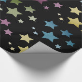 Happy Birthday Designer Geschenk-Wrap Geschenkpapier (Ecke)