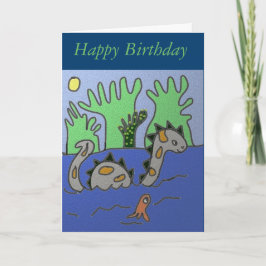 Happy Birthday Dinosaur Card Karte