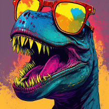 Happy Birthday Dinosaur Niedlich Card