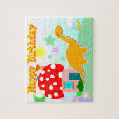 Happy Birthday Dinosaur Puzzle (Vertikal)