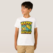 Happy Birthday Dinosaur T-Shirt (Vorne ganz)