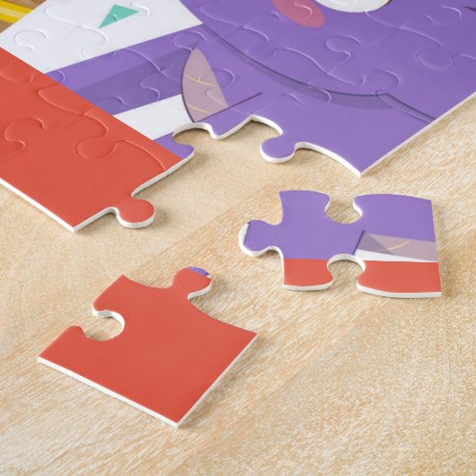 Happy Birthday Dinosaurier Puzzle (Seite)