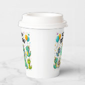 Happy Birthday Dinosaurs Paper Cups Pappbecher (Rechts)