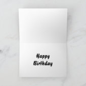 Happy Birthday Disco Dancers Karte (Innenseite)