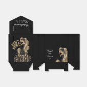 Happy Birthday Diva Girl | DIY Name | Bronze Geschenkschachtel (Ungefaltet)