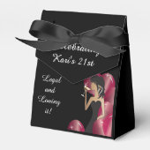 Happy Birthday Diva Girl | DIY Name | Ruby Red Geschenkschachtel (Vorderseite)