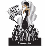 Happy Birthday Diva Girl | DIY Name | Silber Freistehende Fotoskulptur<br><div class="desc">Kostenlose stehende Geburtstagskurse. Ein großartiger Konversationsstart! Alles Gute zum Geburtstag, Kuchen und Tischdecken. - Dieser hübsche DY-Geburtstagstisch /Kuchentopper wird ein Riesenschlag auf ihrem Party sein. Perfekt für jedes Alter ab 21 Jahren. ✔ Hinweis: Nicht alle Vorlagenbereiche müssen geändert werden. 📌 Wenn Sie weitere Anpassungen benötigen, klicken Sie bitte auf den...</div>