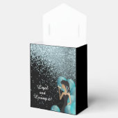 Happy Birthday Diva Girl | DIY Name | Türkis Geschenkschachtel (Geöffnet)