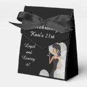 Happy Birthday Diva Girl | DIY Name | weiß Geschenkschachtel (Vorderseite)