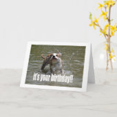 HAPPY BIRTHDAY DOG LOVER CARD KARTE (Gelbe Blume)
