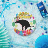 Happy Birthday Dog Pappteller (Party)