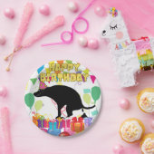 Happy Birthday Dog Pappteller (Party)