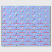 Happy Birthday Dolphin Geschenkpapier (Flach)