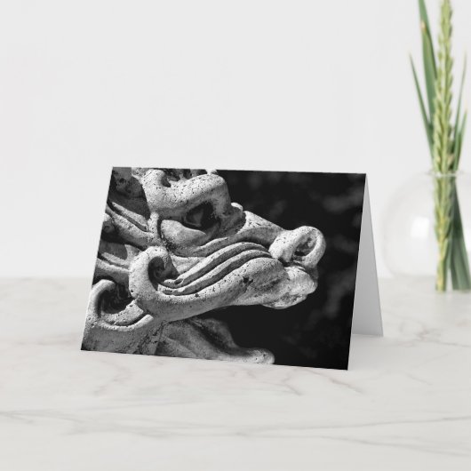 Happy Birthday - Dragon Karte (Vorderseite)