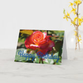 Happy Birthday Dream Come - die wahre Rose #2 Karte (Gelbe Blume)