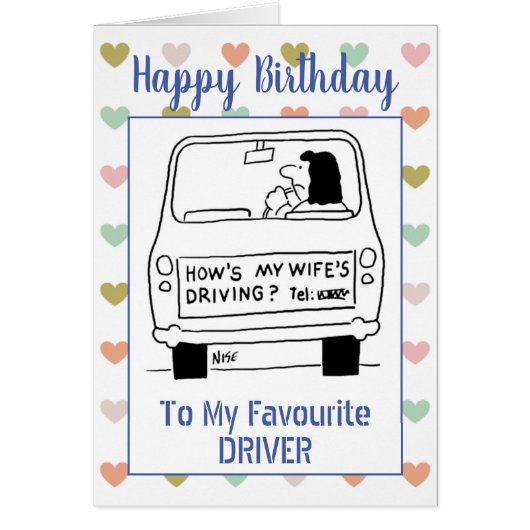Happy Birthday Driver (Vorne)