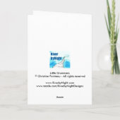 Happy Birthday - Drummers Karte (Rückseite)