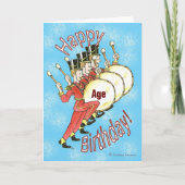 Happy Birthday - Drummers Karte (Vorderseite)