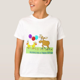Happy Birthday Duck Duck Moose T - Shirt