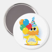 Happy Birthday Duck Magnet (Vorderseite/Rückseite)