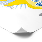 Happy Birthday Duck Poster (Ecke)