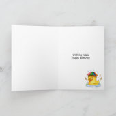 Happy Birthday Duckling Karte (Innenseite)