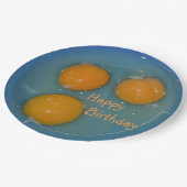 Happy Birthday Egg Lover Pappteller (Schrägansicht)