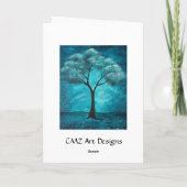 Happy Birthday Ehefrau Karte (Rückseite)