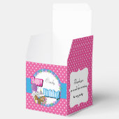 Happy Birthday Eichhörnchen - Rosa Geschenkschachtel (Geöffnet)