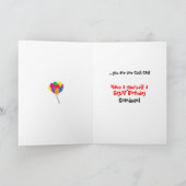 Happy Birthday | Eine Coole Katze Karte (Innenseite)