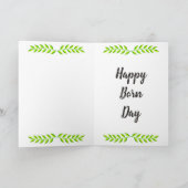 Happy Birthday Einfache und fröhliche Karte (Innenseite)