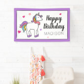 Happy Birthday | Einhorn Banner (Insitu)