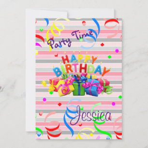 Happy Birthday Einladung