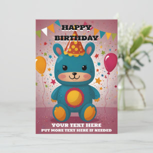 Happy Birthday Einladung