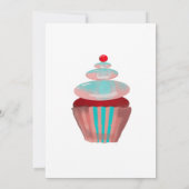 Happy Birthday Einladung (Rückseite)