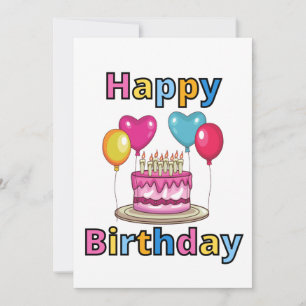 Happy Birthday Einladung