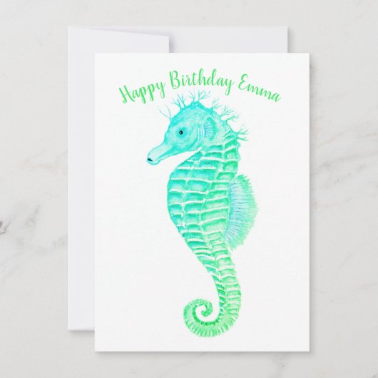 Happy Birthday Einladung (Vorderseite)