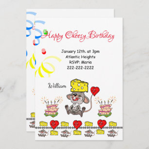 Happy Birthday Einladung Cheesy Birthday Wild One