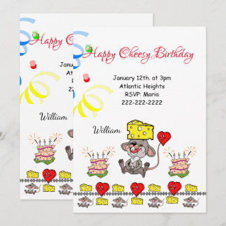 Happy Birthday Einladung Cheesy Birthday Wild One