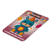 Happy Birthday Einladung Magnet (Linke Seite)