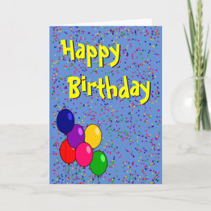 Happy Birthday Einladungskarte