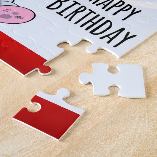 Happy Birthday Elephant Puzzle (Seite)