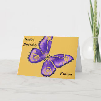 Happy Birthday Emma Karte
