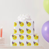 Happy Birthday Emoji Geschenkpapier