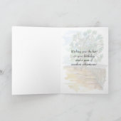 Happy Birthday Employee Pinyon Pine Tree Karte (Innenseite)