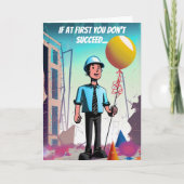 Happy Birthday Engineer Karte (Vorderseite)