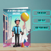 Happy Birthday Engineer Karte